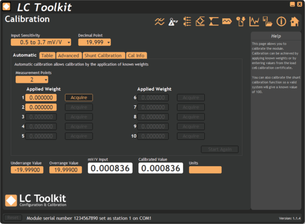 LC Toolkit Software - Mantracourt US Shop