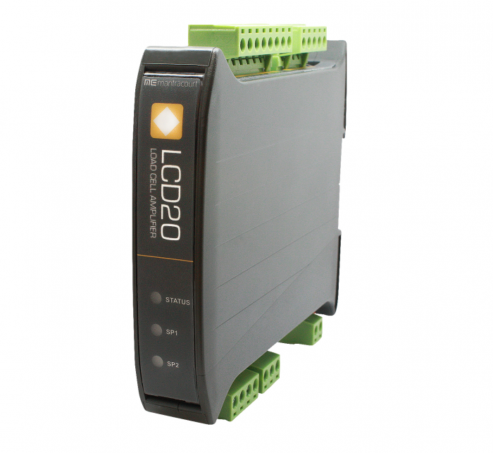 Load Cell DIN Rail Signal Amplifier (LCD20)