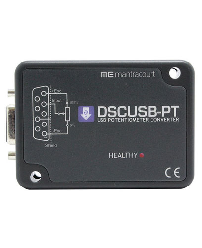 DSCUSB-PT Compact high-precision potentiometer input to digital output module